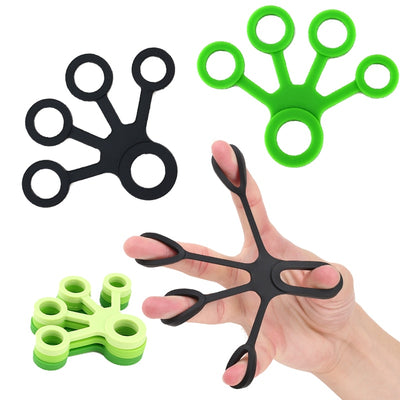Finger Hand Grip Silicone Ring Resistance Band