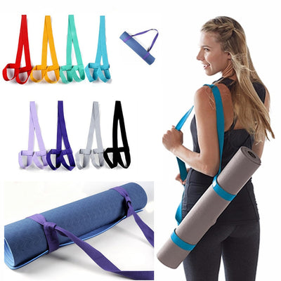 Adjustable Mat Straps Exercise Stretch Fitness