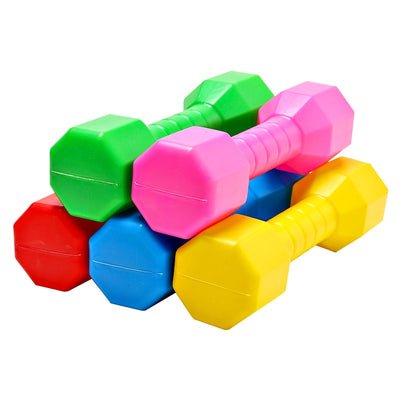 Children Dumbell Outdoor Plastic Fitness Equipment