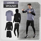 Running Set Men Sport Suit Gym
