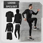 Running Set Men Sport Suit Gym