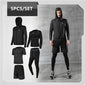 Running Set Men Sport Suit Gym